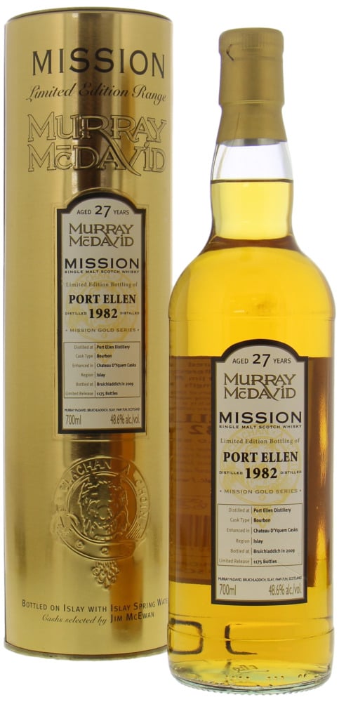 Port Ellen - 27 Years Old Murray McDavid Mission Gold Series 48.6% 1982 10063