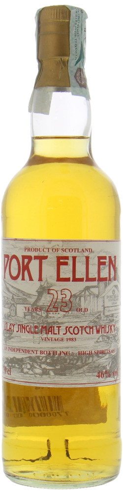 Port Ellen - 23 Years Old High Spirits' Collection 46% 1983 In Original Box 10063