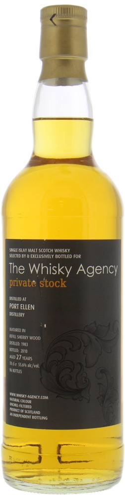 Port Ellen - 27 Years Old The Whisky Agency Private Stock 55.6% 1983 10063