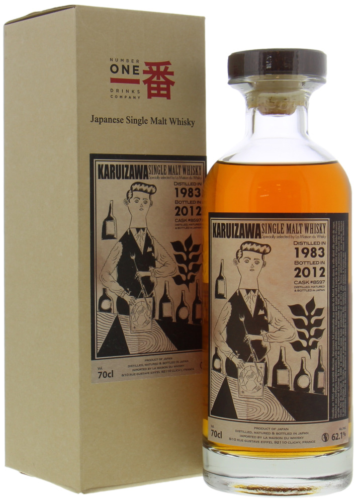 Karuizawa - 1983 Cocktail Serie Cask 8597 62.1% 1983 In Original Box 10063