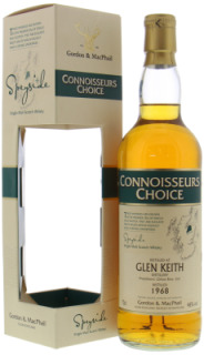 Glen Keith - 40 Years Old Gordon & MacPhail Connoisseurs Choice 46% 1968