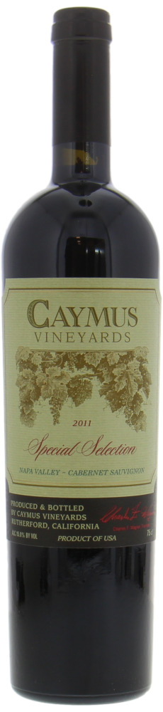 Caymus - Cabernet Sauvignon Special Selection 2011 Perfect