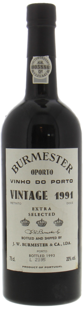 Burmester - Vintage Port 1991 Perfect