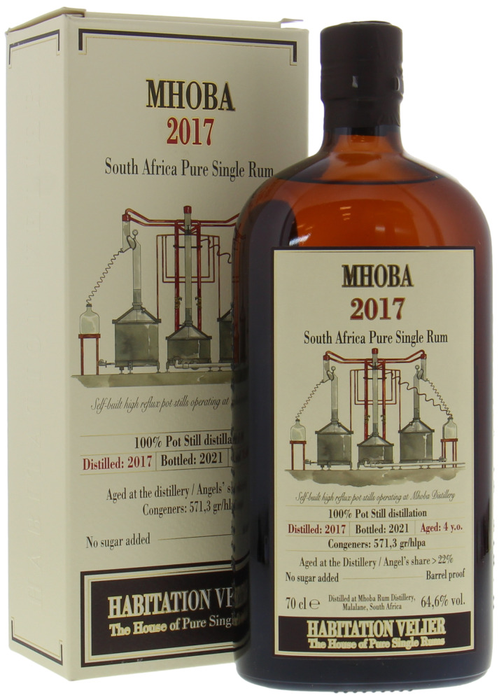 Mhoba Rum - Habitation Velier 4 Years Old 64.4% 2017 In Original Box