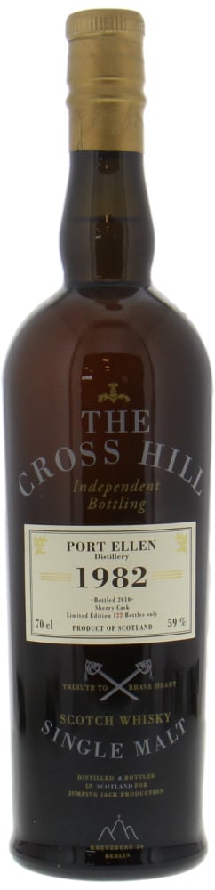 Port Ellen - 28 Years Old The Cross Hill 59% 1982