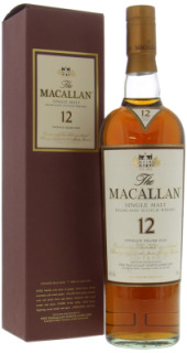 Macallan - 12 Years Old Selected Sherry Oak Casks From Jerezs 40% NV