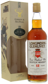 Longmorn - 12 Years Old Gordon & MacPhail Licensed Bottling 40% NV