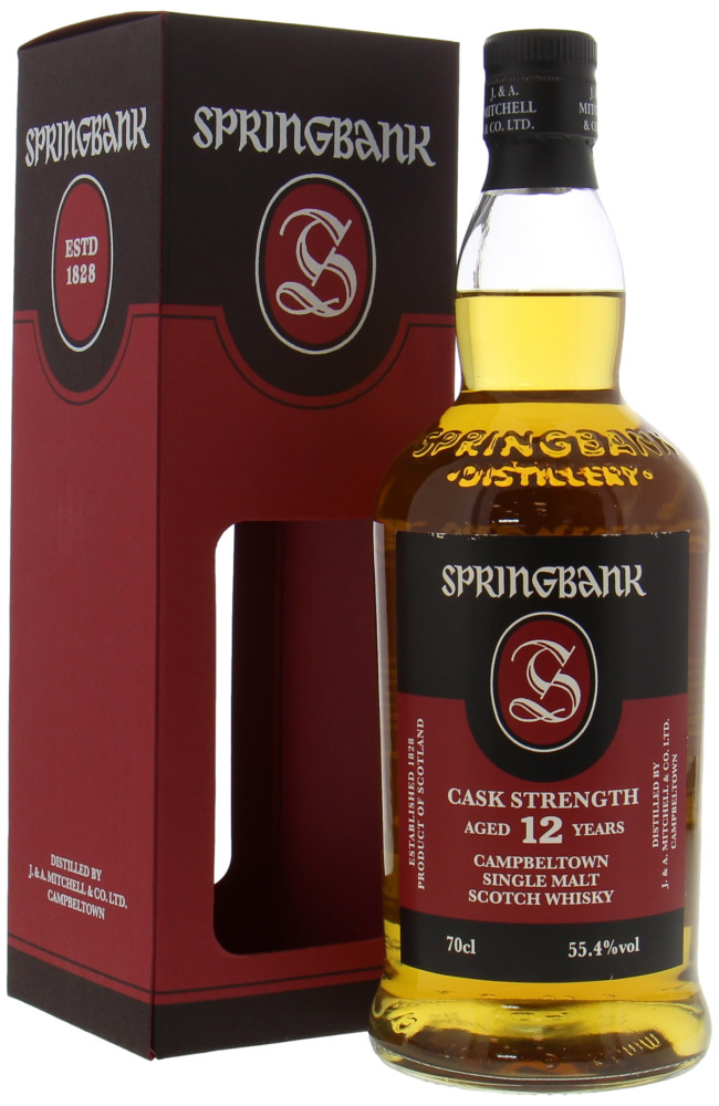 Springbank - 12 Years Old Cask Strength Batch 22 55.4% NV In Original Container