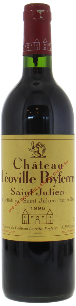 Chateau Leoville Poyferre - Chateau Leoville Poyferre 1996 From Original Wooden Case