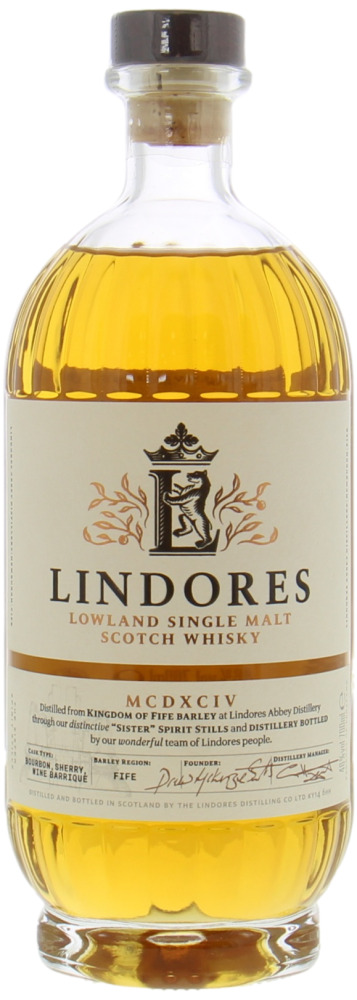 Lindores Abbey - Single Malt Scotch Whisky MCDXCIV 46% NV