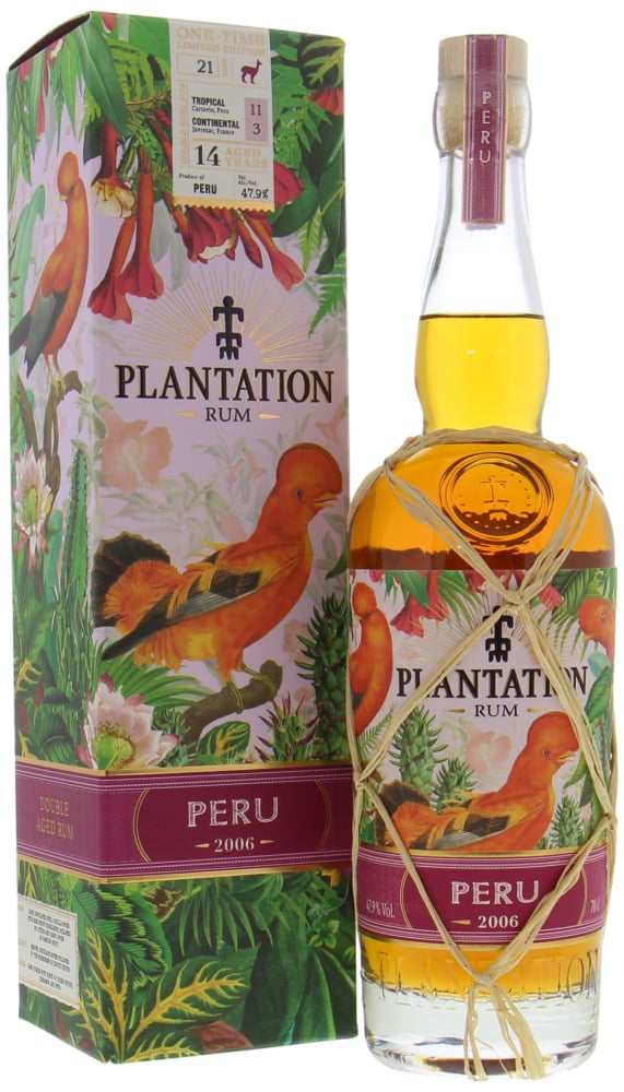 Plantation Rum - 14 Years Old Peru 2006 Vintage Collection 47.9% 2006