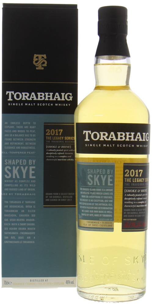 Torabhaig - The Legacy Series The Inaugural Release 46% NV In Orginal Box