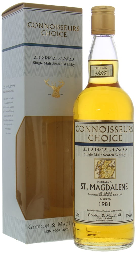 St. Magdalene - 1981 Connoisseurs Choice 1997 40% 1981 In Original Box