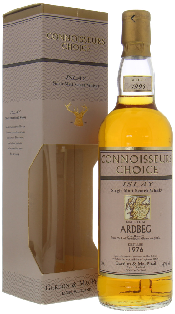 Ardbeg - 23 Years Old Gordon & MacPhail Connoisseurs Choice 40% 1976 In Orginal Box