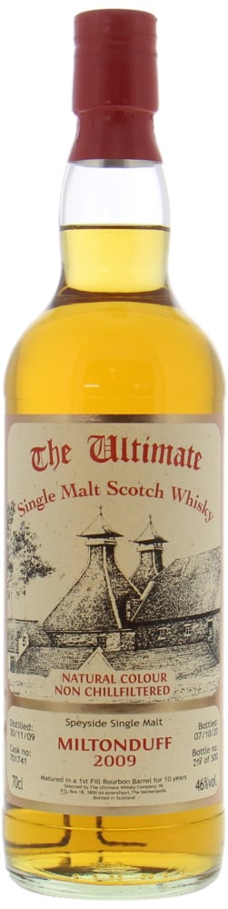 Miltonduff - 10 Years Old The Ultimate Cask 701741 46% 2009 Perfect