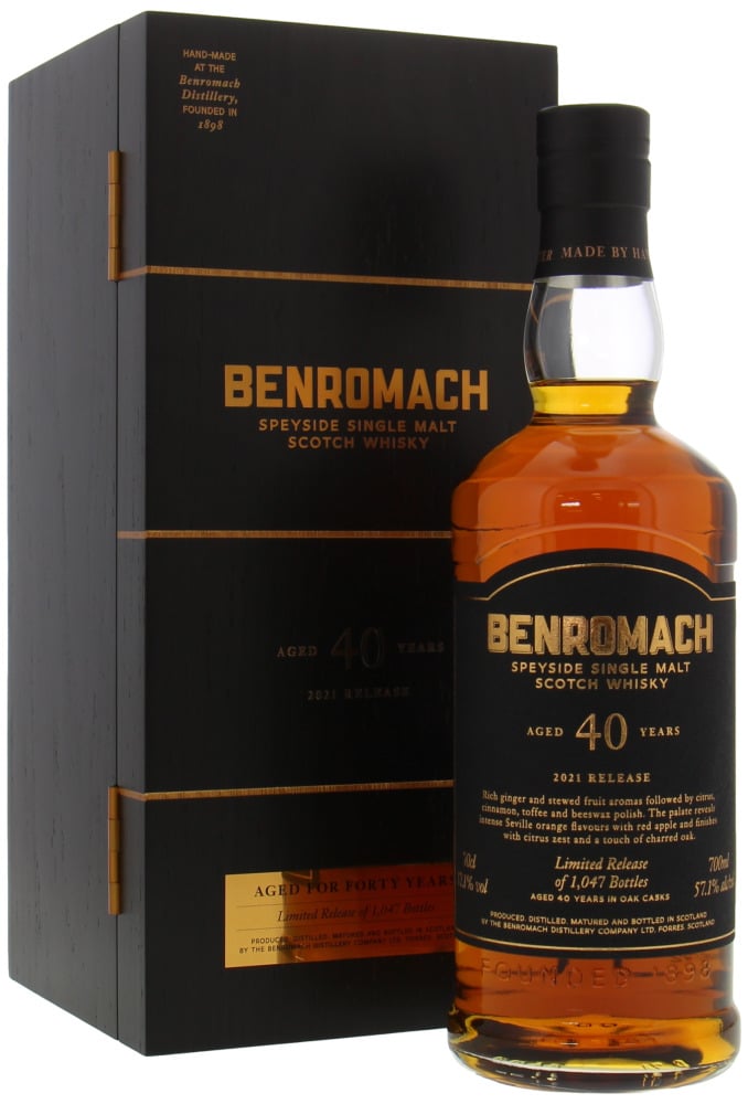 Benromach - 40 Years Old 2021 Release 57.1% NV