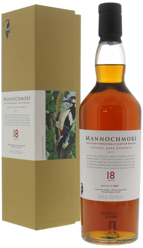 Mannochmore - 18 Years Diageo Special Releases 2009 54,9% 1990 In orginal Box