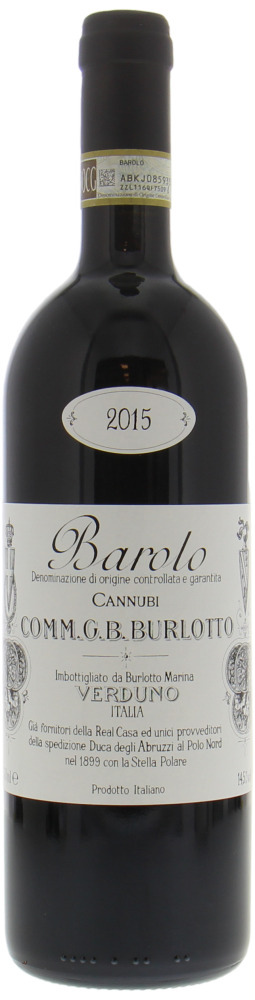Burlotto - Barolo Cannubi 2015 Perfect