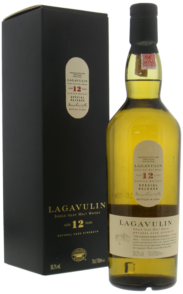 Lagavulin - 12 Years Old 4th Release Diageo Special Releases 2004 58.2% NV In orginal Box