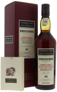 Knockando - 12 Years Old The Managers Choice Cask 800790 58.5% 1996
