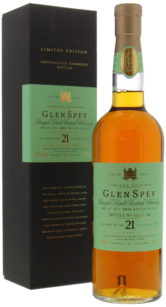 Glen Spey - 21 Years Old Diageo Special Releases 2010 50.4# NV