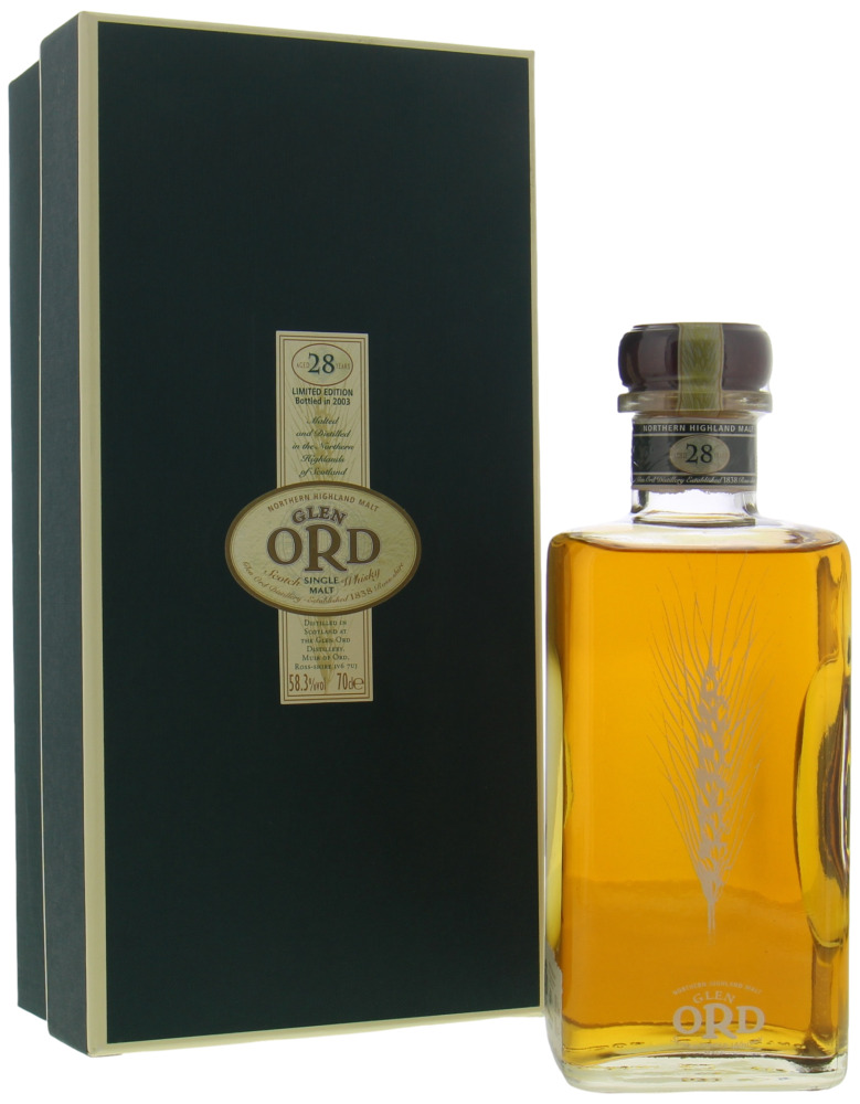 Glen Ord - 28 Years Old Diageo Special Releases 2003 58.3% 1975 In Original Box, slightly stained
