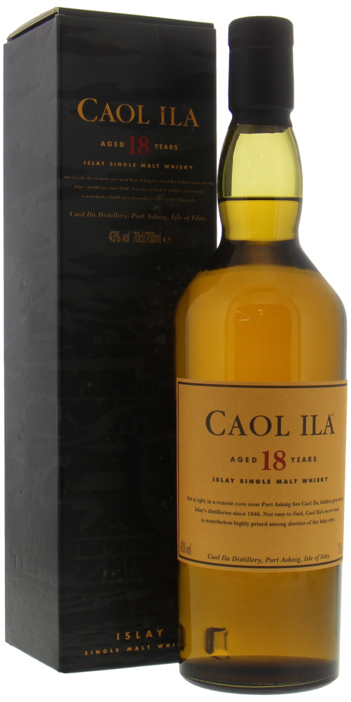 Caol Ila - 18 Years Old 200743% NV In Orginal Box