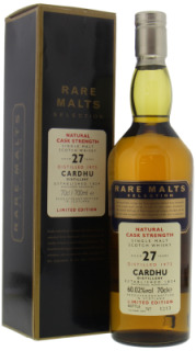 Cardhu - 27 Years Old Rare Malts Selection 60.02% 1973