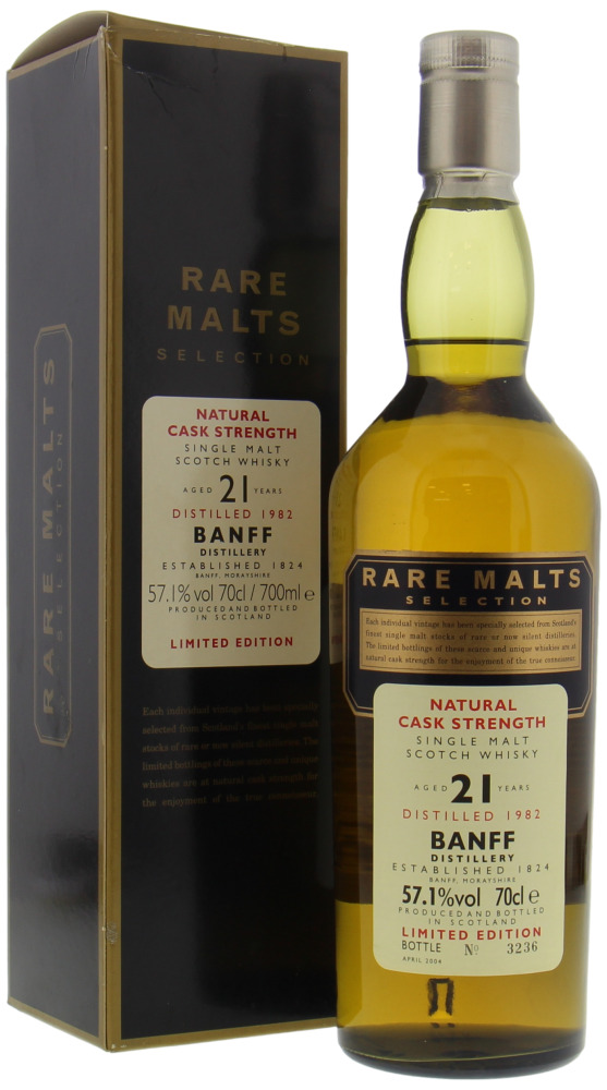 Banff - 21 Years Old Rare Malts Selection 57.1% 1982 In Original Box