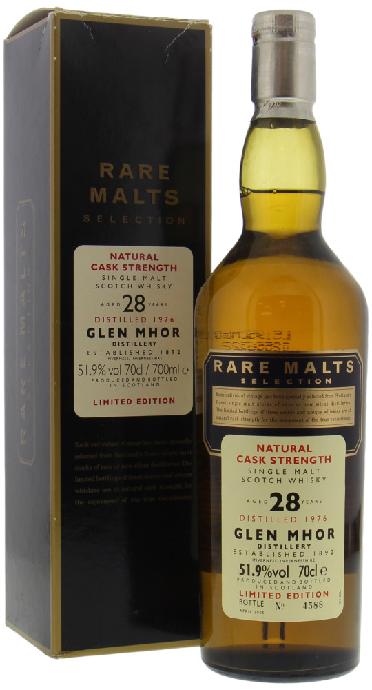 Glen Mhor - 28 Years Old Rare Malts Selection 51.9% 1976 In Original Box