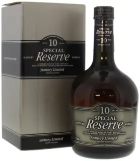 Suntory 10 Years Old Special Reserve 40% NV; | Buy Online | Best