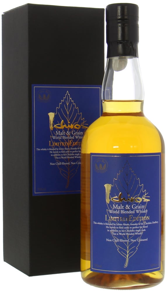 Chichibu Ichiro's Malt & Grain World Blended Whisky Limited Edition 48% NV;  | Buy Online | Best of Wines