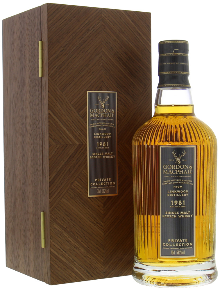 Linkwood - 39 Years Old Gordon & MacPhail Private Collection Cask 4958 53.2% 1981