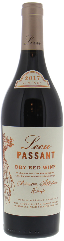 Mullineux  - Leeu Passant Dry Red Wine 2017 Perfect