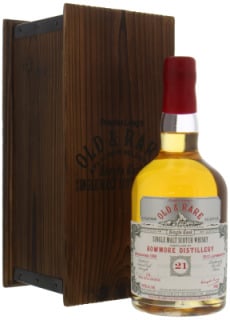 Bowmore - 21 Years Old & Rare Platinum Selection Bottled for The Whisky Shop 49.6% 1990