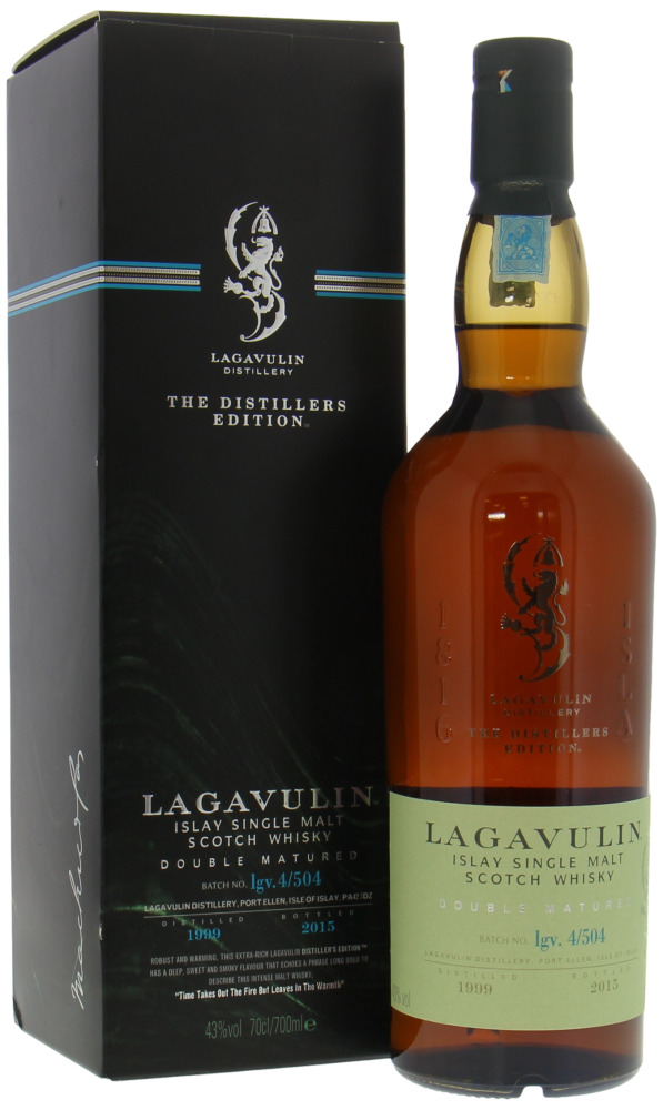 Lagavulin - Distillers Edition 2015 43% 1999 In Original Box 10065