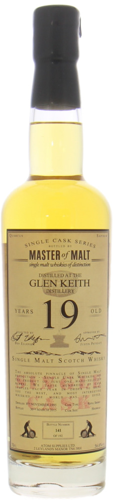 Glen Keith - 19 Years Old Single Cask Series 56.6% 1995 10065