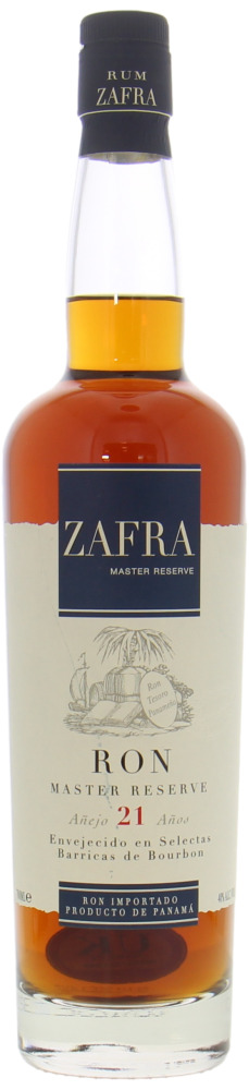 Zafra - Master Reserve 21 Years Old 40% NV No Original Box Included! 10065