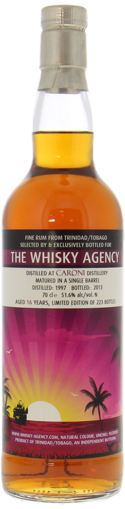 Caroni - 16 Years Old The Whisky Agency 51.6% 1997