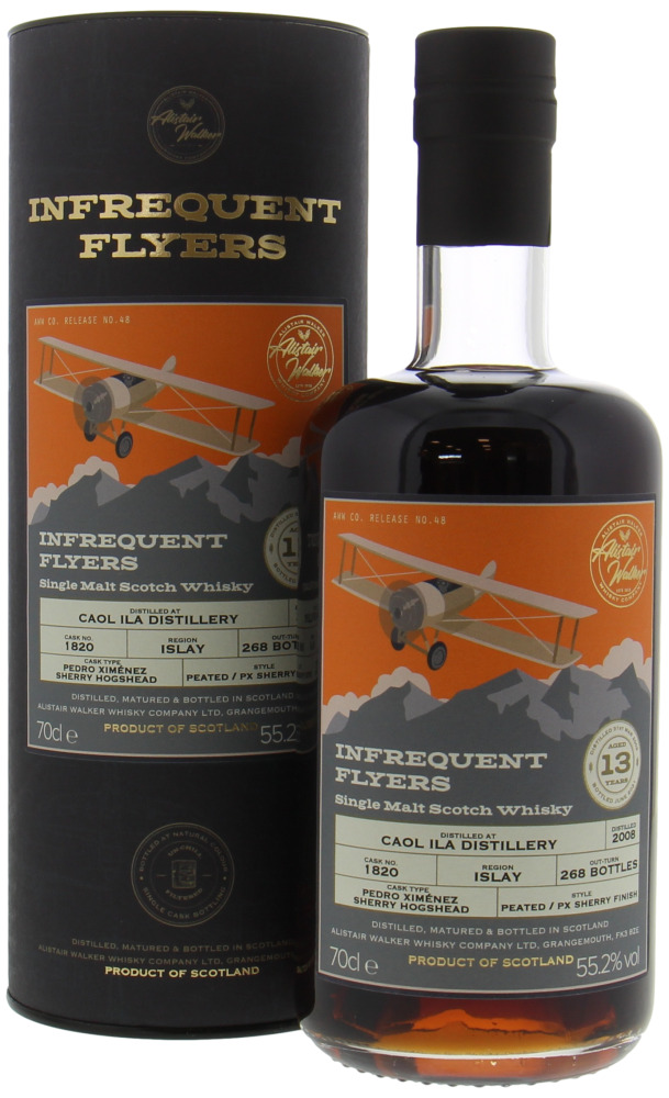 Caol Ila - 13 Years Old Infrequent Flyers Cask 1820 55.2% 2008