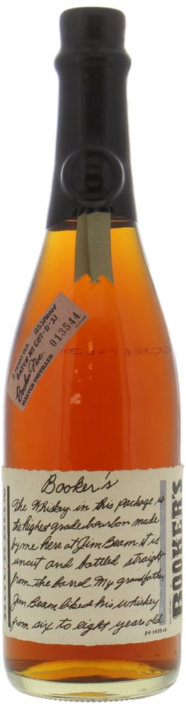 Jim Beam - Booker's 8 Years Old Batch C87-D-21 125.3 Proof 62.65% NV No Original Wooden Case included