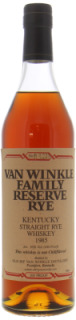 Van Winkle - Van Winkle Familly Reserve Rye 50% 1985