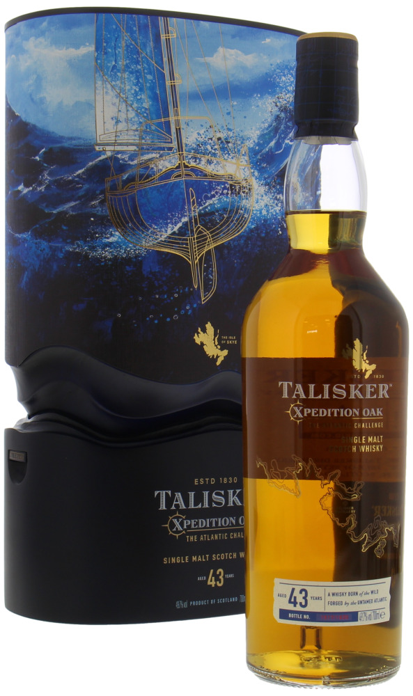 Talisker - 43 Years Old Xpedition Oak 49.7% NV In Original Box