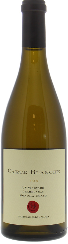 Carte Blanche - Chardonnay UV Vineyard 2018 Perfect