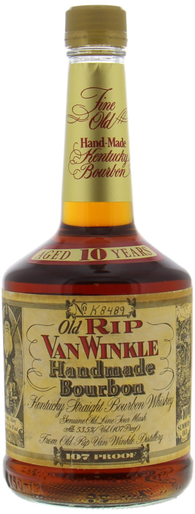 Van Winkle - 10 Years Old Handmade bourbon 107 Proof Lawrenceburg K8489 53.5% NV Perfect