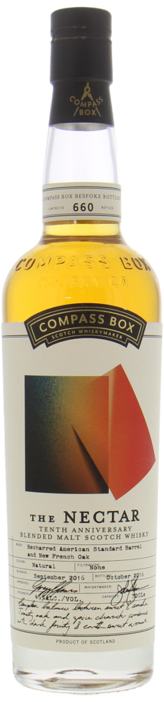 Compass Box - The Nectar Tenth Anniversary 46% NV Perfect 10038