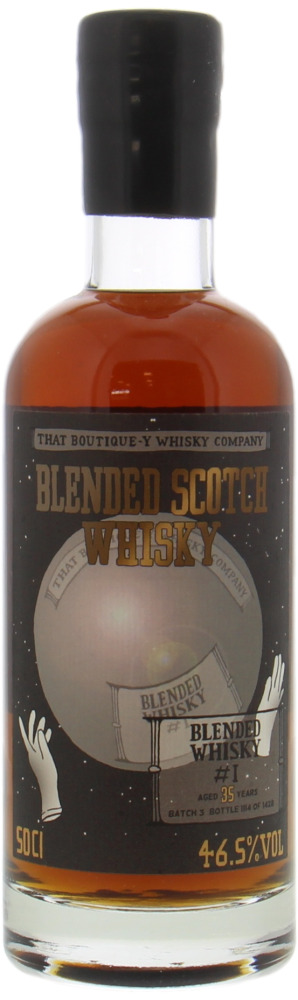 That Boutique-y Whisky Company - 35 Years Old Blended Scotch Whisky #1 Batch 3 46.5% NV Perfect 10038