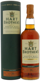 Hart Brothers - Anonymity 26 Years Old Single Cask Cask Strength 50.1% 1993