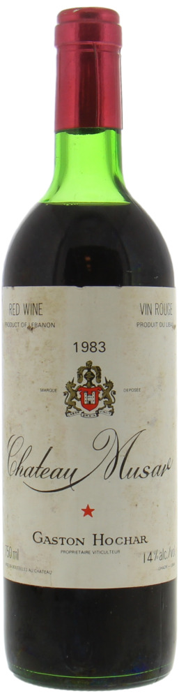 Chateau Musar - Chateau Musar 1983 High shoulder