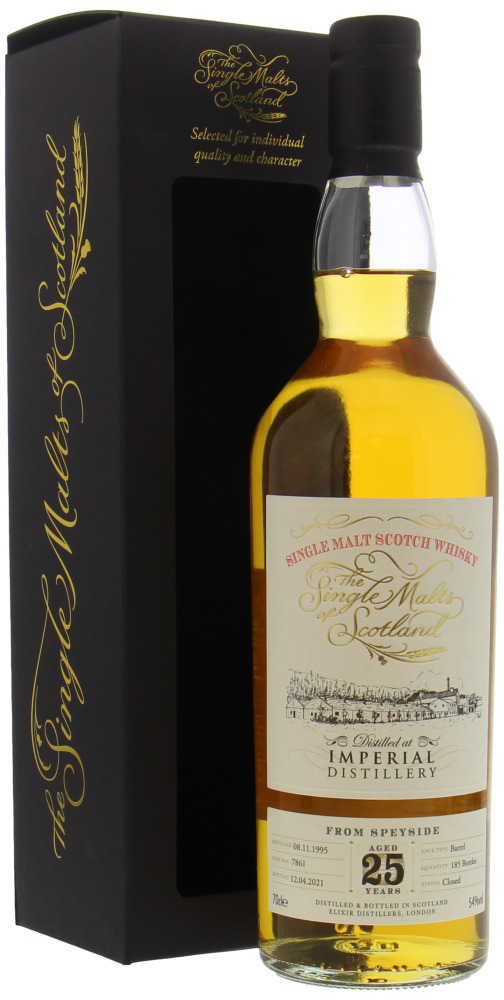 Imperial - 25 Years Old The Single Malts of Scotland Cask 7861 54% 1995